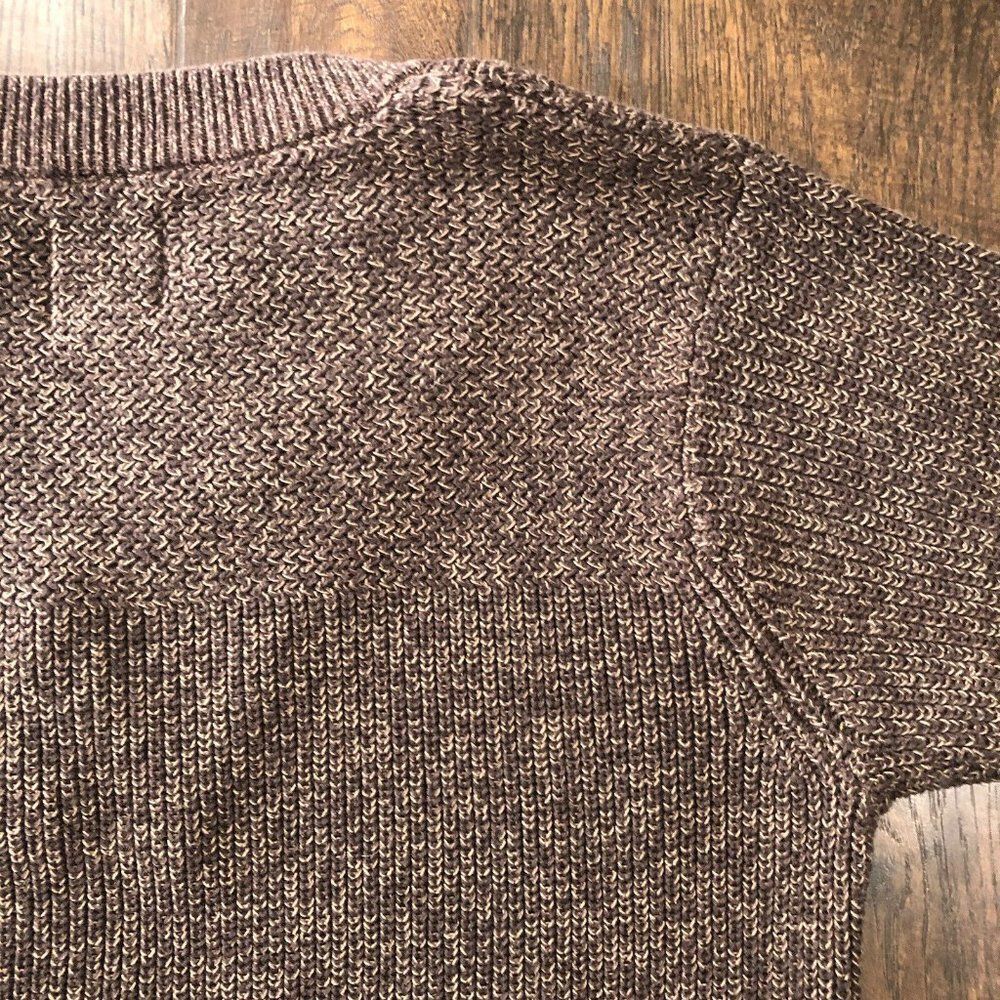 Red Head Men’s Size XXL 100% Cotton Knit Button Sweater Heather Brown Grandpa - Picture 12 of 12